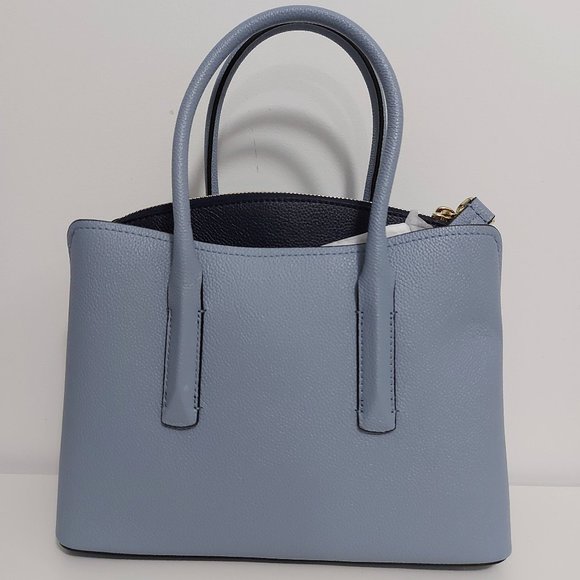 NWT Kate Spade Medium Margaux Blue Satchel - Picture 4 of 9